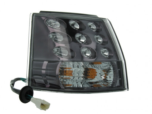Stop tripla lampa spate stanga (LED, Semnalizator portocaliu, culoare sticla fumuriu) MITSUBISHI OUTLANDER OFF-ROAD 2006-2012
