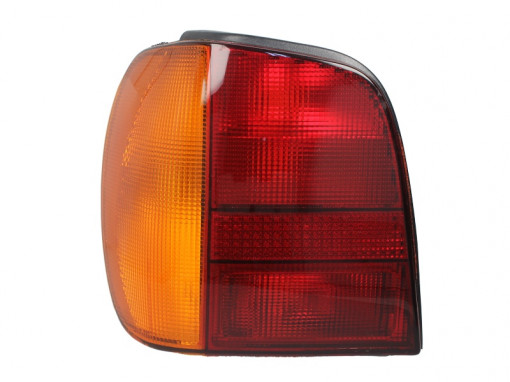 Stop tripla lampa spate stanga (Semnalizator portocaliu, culoare sticla: rosu) VW POLO HATCHBACK 1994-1999
