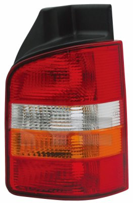 Stop tripla lampa spate stanga (Semnalizator portocaliu, culoare sticla: rosu) VW TRANSPORTER BUS/CAROSERIE/2003-2009
