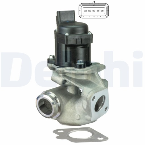 Supapa EGR potrivit CITROEN C1, C2, C2 ENTERPRISE, C3 I, C3 II, C3 PLURIEL, NEMO, NEMO/MINIVAN; FORD FIESTA V, FIESTA VI, FUSION; PEUGEOT 1007, 107, 206, 206+, 207 1.3D/1.4/1.4D 09.01-