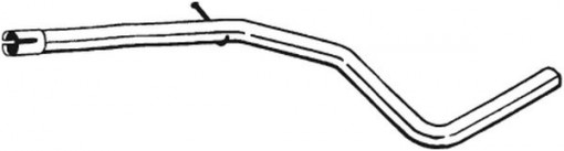 Teava esapament Mijloc potrivit FIAT BRAVO II, STILO 1.9D 10.01-12.14