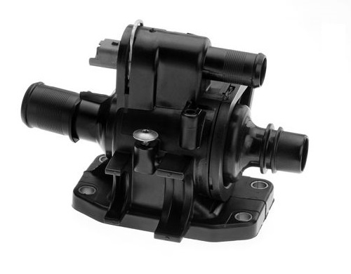 Termostat lichid racire (83°C, in carcasa) potrivit CITROEN BERLINGO/MINIVAN, C1, C2, C2 ENTERPRISE, C3 I, C3 PLURIEL, NEMO, NEMO/MINIVAN, XSARA; FORD FIESTA V, FIESTA VI 1.4D/1.6D 09.01-
