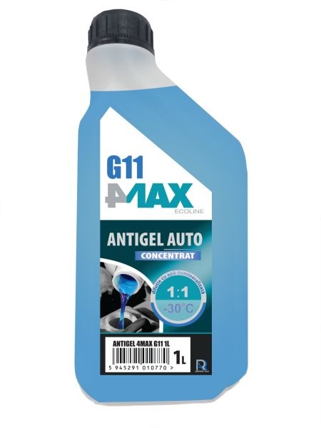 Antgiel (tip de refrigerant G11/G48) (1x1L, 1KG), fara silicati, albastru, contine: mono-etilenglicolului