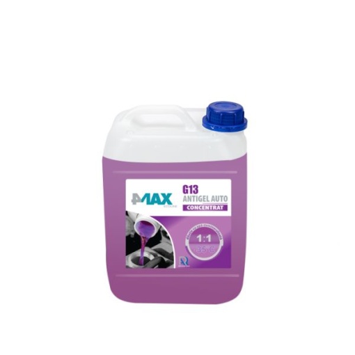 Antgiel (tip de refrigerant G13) (1x5L, 5KG, 1:1=-38°C), fara silicati, violet, contine: mono-etilenglicolului