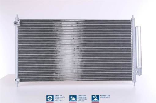 Condensator climatizare (cu uscator, element aditional) potrivit HONDA ACCORD IX 2.4/3.5 09.12-