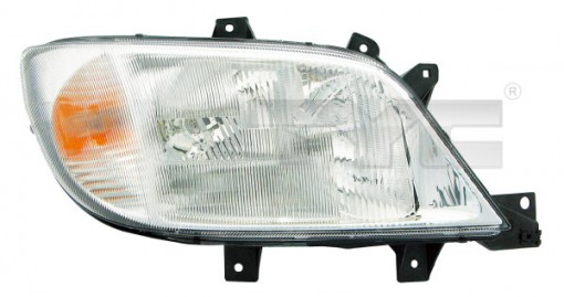 Far dreapta (H1/H7, reglaj electric, fundal argintiu) MERCEDES SPRINTER 2-T (901, 902), SPRINTER 3-T (903), SPRINTER 4-T (904), SPRINTER 5-T (905)