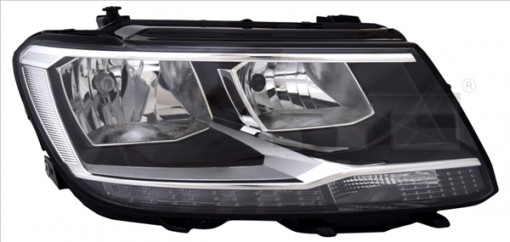 Far dreapta (H7/H7/LED, cu motor) potrivit VW TIGUAN II 07.16-12.19