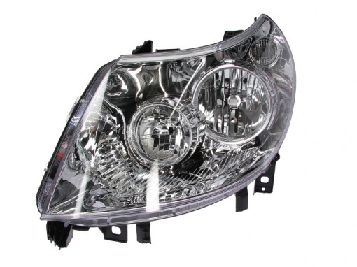 Far stanga (H1/H7, reglaj electric, cu motoras) CITROEN JUMPER FIAT DUCATO PEUGEOT BOXER 2006-2014