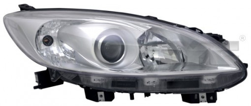 Far stanga (H11/HB3, electric, fundal cromat) MAZDA 5 2010-2017