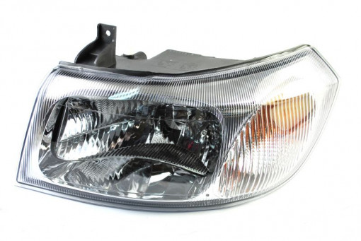 Far stanga (H4, electric, fundal cromat) FORD TRANSIT 2000-2006