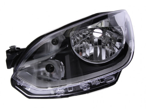 Far Stanga (H4/W21, electric, fara motoras, culoare insertie: cromat) potrivit VW LOAD UP, UP!
