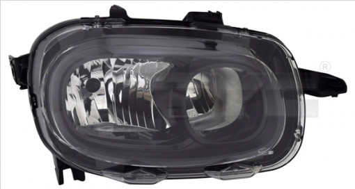 Far Stanga (H7/H7, electric, fara motoras) potrivit CITROEN C3 I, C3 III 12.16-03.19