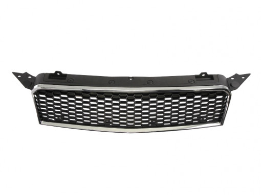 Grila fata crom/negru potrivit CHEVROLET AVEO / KALOS 1.2-1.5 05.03-05.11