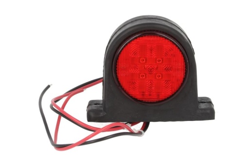 Lumina delimitare stanga/dreapta, rosu/alb, LED, inaltime 67,2mm; latime 86mm; adancime 44,3mm, 12/24V