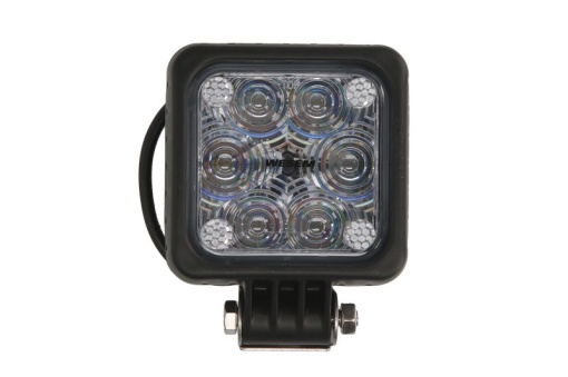 Lumina lucru (LED, 12/24V, 12W, numar elemente LED: 6, lungime: 100mm, inaltime: 100mm, adancime: 76mm, albastru; pentru stivuitoare / vehicule de depozit)