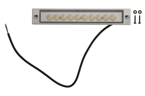 Lumina lucru (LED, 12/24V, 19W, 2200lm, lungime: 271mm, inaltime: 48mm, adancime: 36mm, lungime cablu: 0,5m)