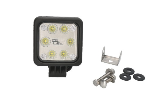 Lumina lucru (LED, 12/24V, 28W, 2500lm, numar elemente LED: 6, lungime: 100mm, inaltime: 100mm, adancime: 76mm, lungime cablu: 0,5m, cadru din plastic; carcasa din aliaj)