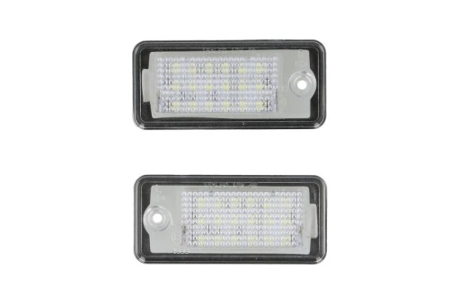 Lumina numar inmatriculare, culoare lumina: alb; set, 12V, cu aprobare circulatie potrivit AUDI A3, A4 B6, A4 B7, A6 ALLROAD C6, A6 ALLROAD C7, A6 C6, A8 D3, A8 D4, Q7 11.00-09.18