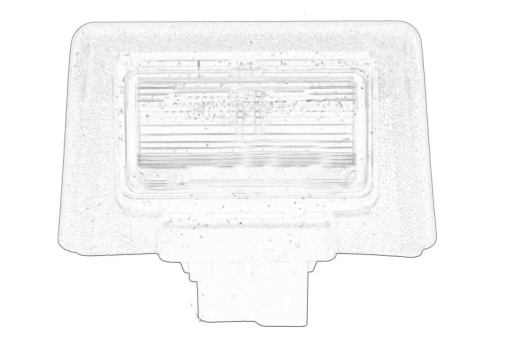 Lumina numar inmatriculare potrivit FORD TRANSIT / TOURNEO CONNECT II 09.13-11.17