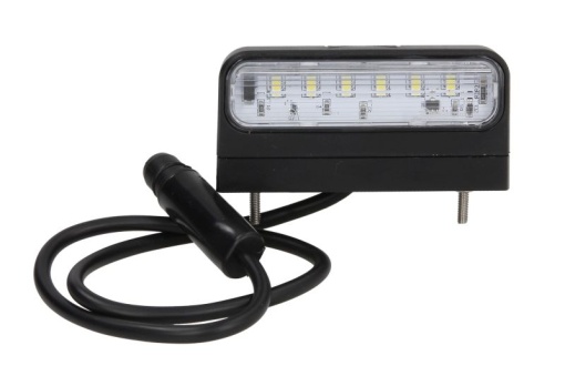 Lumina numar inmatriculare REGPOINT II (LED, 12/24V, 48x45x100mm, lungime cablu: 500mm, conector: ASS3)