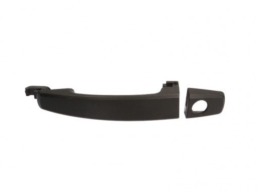 Maner usa fata stanga exterior, cu locas incuietoare negru/grunduit, OPEL ASTRA, CORSA, ZAFIRA intre 2004-2014