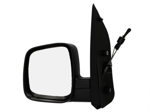 Oglinda stanga manuala CITROEN NEMO; FIAT FIORINO; PEUGEOT BIPPER intre 2007-2016