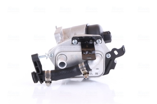 Radiator ulei (cu carcasa filtru) potrivit CITROEN C5 II, C5 III, C6, C8, C-CROSSER, C-CROSSER ENTERPRISE; FIAT ULYSSE; FORD GALAXY II, GALAXY MK II, MONDEO IV, S-MAX; JAGUAR XF I 2.2D 03.06-
