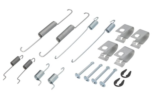 Set accesorii sabot frana potrivit DAIHATSU APPLAUSE I, APPLAUSE II, CHARADE III; ROVER CITYROVER; SUBARU JUSTY II; SUZUKI BALENO, LIANA, SWIFT, SWIFT II, SWIFT III 1.0-2.3 06.88-