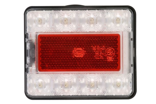 Stop spate stanga/dreapta (LED, 12/24V, cu intermitent, cu lumina stop, lumini parcare, fara reflector, lungimea cablu : 0,5m)