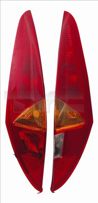 Stop tripla lampa spate stanga (Semnalizator portocaliu, culoare sticla: rosu) FIAT PUNTO HATCHBACK 1999-2003