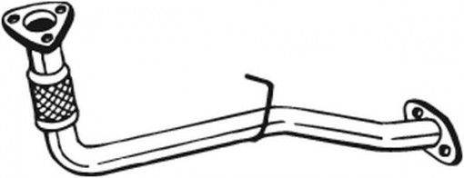 Teava esapament Fata potrivit LAND ROVER DEFENDER, DISCOVERY II 2.5D 06.98-02.16