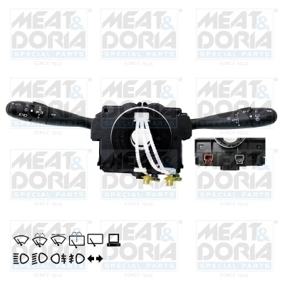 Comutator coloana directie (control computer; Indicatorii; lumini; stergatoare) potrivit CITROEN C5 I, C5 II; PEUGEOT 206, 206+, 307, 307/KOMBI 08.00-