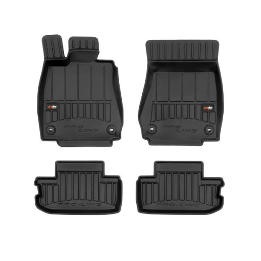 Covoras podea cauciuc FROGUM TPE, 4 buc proLine 3D, set, culoare negru, potrivit LEXUS RC 08.14-