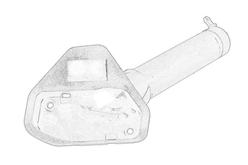 Diuza spalator parbriz dreapta potrivit OPEL ASTRA J 12.09-04.18