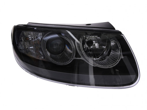 Far dreapta (H7, reglaj electric, fundal negru) HYUNDAI SANTA FÉ I, SANTA FÉ II