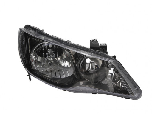 Far Dreapta (HB3/HB4/W5W/WY21W, electric, fara motoras, culoare insertie: negru) potrivit HONDA CIVIC VIII -02.12