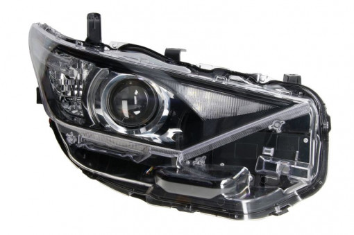 Far Dreapta (HIR2/LED/WY21W, fara motoras, culoare insertie: negru) potrivit TOYOTA AURIS, COROLLA 01.15-