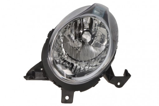 Far Stanga (H4, electric, cu motor, culoare insertie: cromat) potrivit NISSAN MICRA C+C III, MICRA III