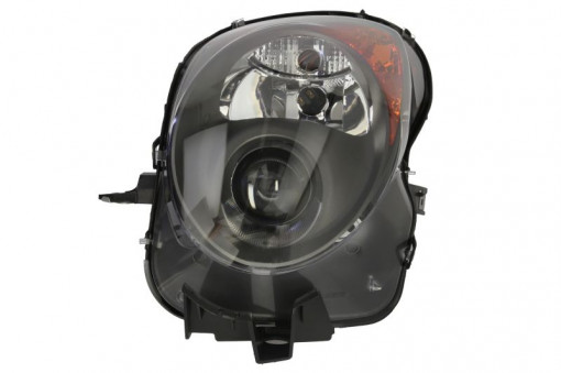 Far Stanga (H7/H7, electric, cu motor, culoare insertie: negru) potrivit ALFA ROMEO MITO