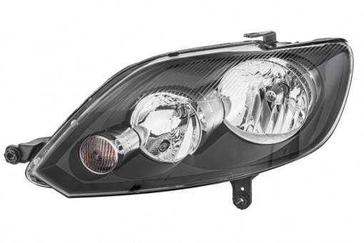 Far Stanga (halogen, H15/H7/H7/PY21W/W5W, electric, cu motor, bec, culoare insertie: cromat) potrivit VW GOLF PLUS, GOLF PLUS V -05.14