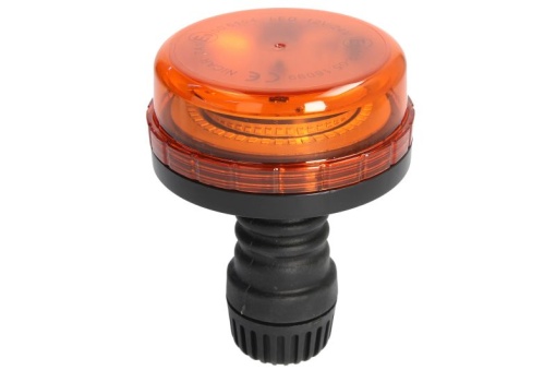 Girofar (portocaliu, 12/24V, LED, LED, Fixare flexibilă, tubular cap, numar programe: 3)