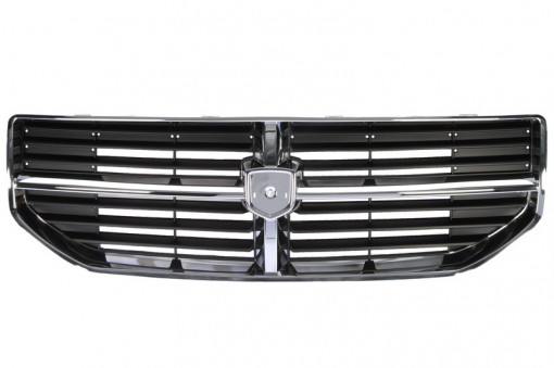 Grila fata crom/negru potrivit DODGE CALIBER 1.8-2.4 06.06-03.13
