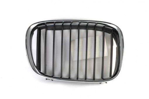 Grila radiator Dreapta (crom/negru) potrivit BMW 5 (E39) 2.0-4.9 09.95-05.04 -09.00