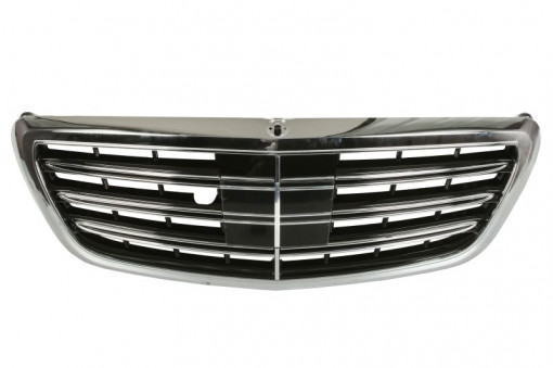 Grila radiator model AMG EN cu locas camera crom/negru lucios potrivit MERCEDES Clasa S W222, V222, X222 2.2DH-6.0 05.13- 2013-2017