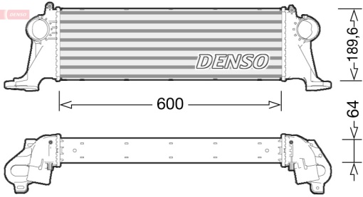 Intercooler potrivit IVECO DAILY V, DAILY VI 2.3D/3.0D 09.11-
