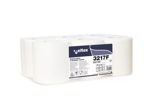 Laveta celuloza HERZKRAFT, tip: Roll, 6 buc, culoare: alb, numar straturi: 2, inaltime:19cm