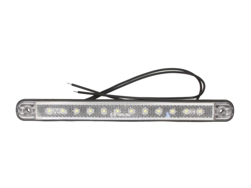 Lumina clarificare lumini stanga/dreapta, forma: dreptunghiular, alb, LED, 12/24V