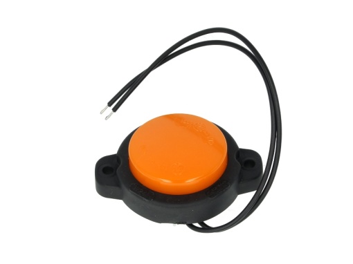 Lumina clarificare lumini stanga/dreapta, forma: rotund, portocaliu, LED, 12/24V