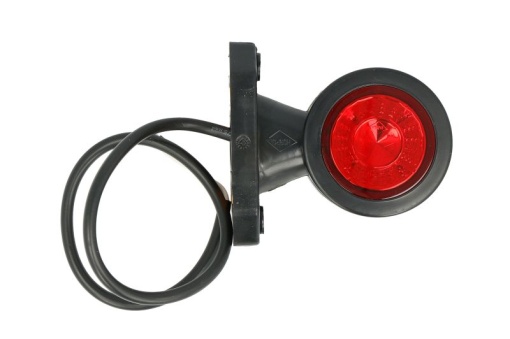 Lumina clarificare lumini stanga/dreapta, rosu/alb, LED lungime cablu 450mm, brat scurt, 12/24V
