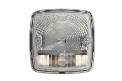 Lumina delimitare stanga/dreapta; inaltime 51; latime 84; adancime 84; 12/24V potrivit JOHN DEERE 1040, 1040F, 1040V, 1120, 1140, 1140F, 1140V, 2020, 2030, 2030OU, 2040F, 2040S, 2130, 2135, 3030, 3040, 3130, 3140